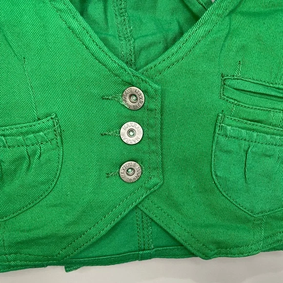 MAX rave cropped racer back vest - Picture 5 of 8